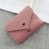 Card Holder Love Ultra-thin Simple Leather Coin Purse