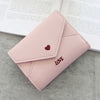 Card Holder Love Ultra-thin Simple Leather Coin Purse