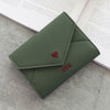 Card Holder Love Ultra-thin Simple Leather Coin Purse