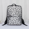 Geometric Diamond Backpack Men And Women Computer Backpack