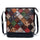 Leather Ladies Messenger Bag Stitching Color Bucket Type