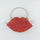 Lip Bag Metal Diamond-studded Handbag Dinner Bag