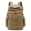 Canvas Backpack Male College Style Large-capacity Student School Bag