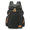 Canvas Backpack Male College Style Large-capacity Student School Bag