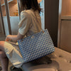 Fashion Simple One-shoulder Woolen Tote Bag