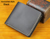 Handmade Vintage Crazy horse Genuine Leather Wallet Men Wallet Leather engrave Short Wallet Men Purse Male Money Clips Money bag