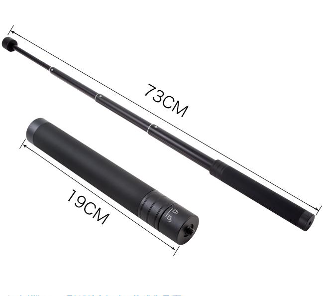 Retractable lengthened selfie stick