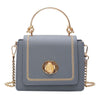 Chain texture shoulder messenger bag