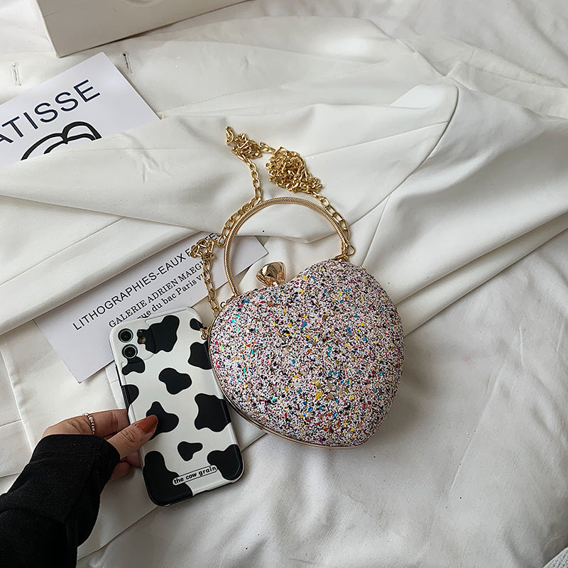 Cute Girl Versatile Hand Messenger Dinner Bag