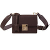 Women's lock shoulder bag