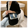 Women's printed crossbody bag