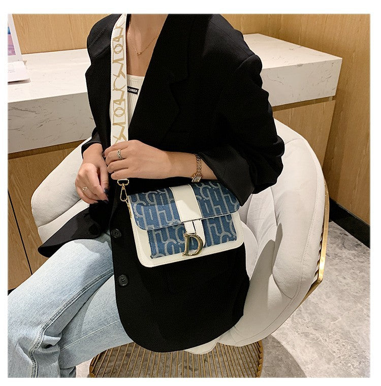 Women's printed crossbody bag