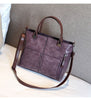 Vintage PU Shoulder Bag Female Causal Totes