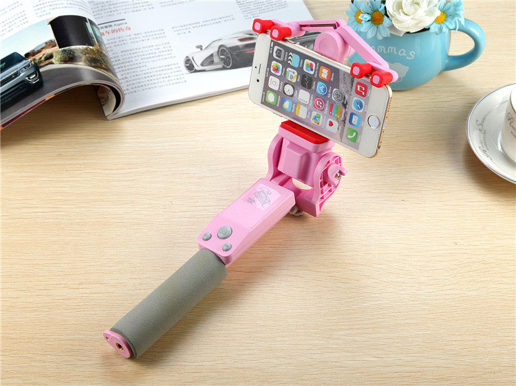 Panoramic 360 rotating Bluetooth selfie stick