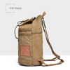 Large Capacity Canvas Letter Printing Rucksack