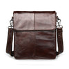 Retro men's messenger bag top layer cowhide