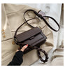 One Shoulder Messenger Simple Small Square Bag