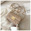 Korean version of Lingge chain small square bag