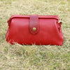 Vegetable Tanned Leather Casual Retro Ladies Leather Shoulder Bag