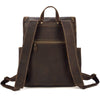 Men's leather backpack