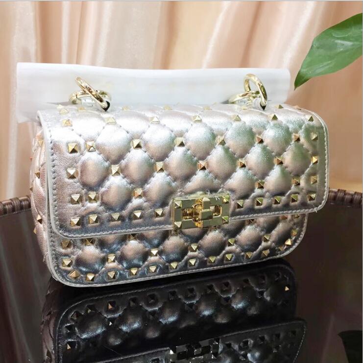 Handbag Fan Bingbing Songjia Tong Liu Ding Bao Sheepskin Single Shoulder Handbag 2021 New Style