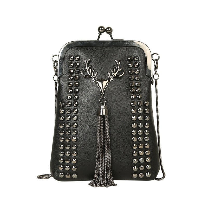 Women's Trendy Korean Style All Match Messenger Bag Chain Bag