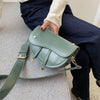 Retro single shoulder messenger female bag