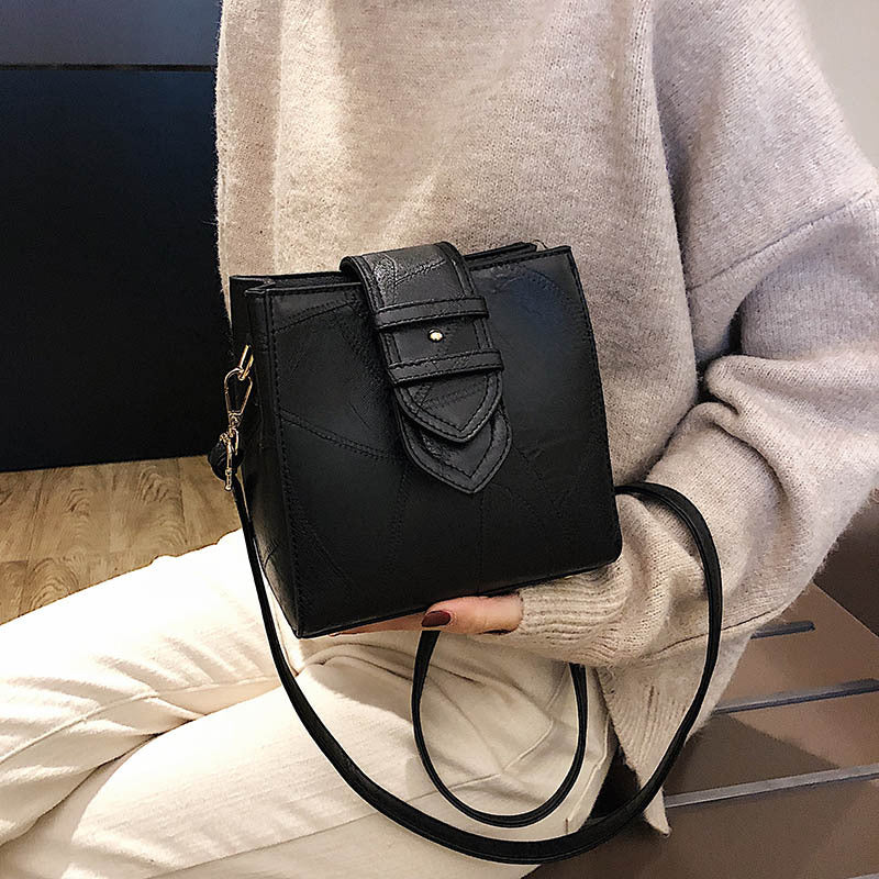 Frosted diagonal cross bag
