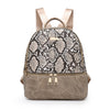 Fashionable personality stitching ladies all-match backpack