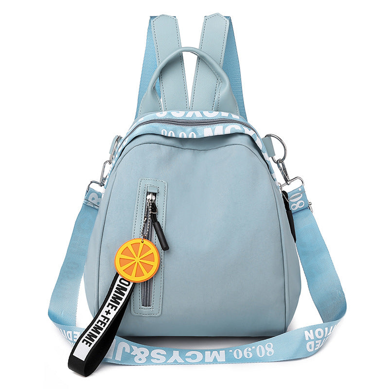 Fashion orange pendant backpack