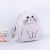 New funny cat canvas backpack casual female backpack