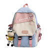 New Summer Outdoor Sports Travel Backpack Oxford Cloth Korean Junior High School Leisure School Bag