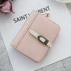 Simple Classic Morandi Folding Card Wallet