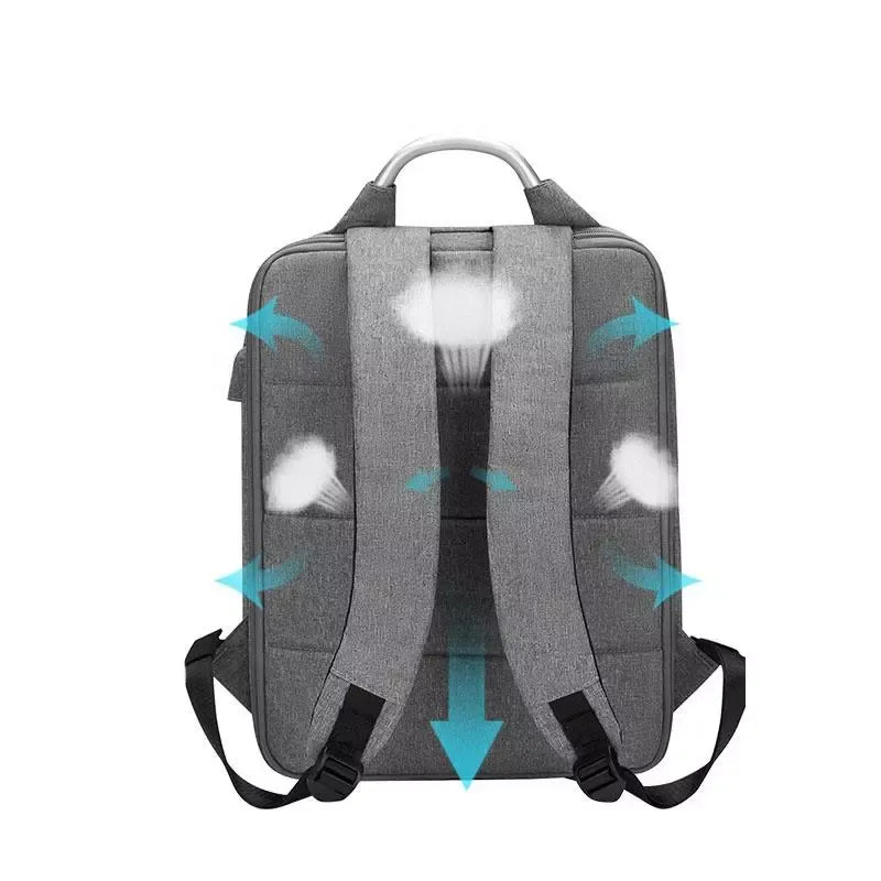 Travel Backpack men's business multifunctional 15 inch computer bag with stool USB charging leisure backpack
