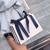 Korean style bow portable small square bag
