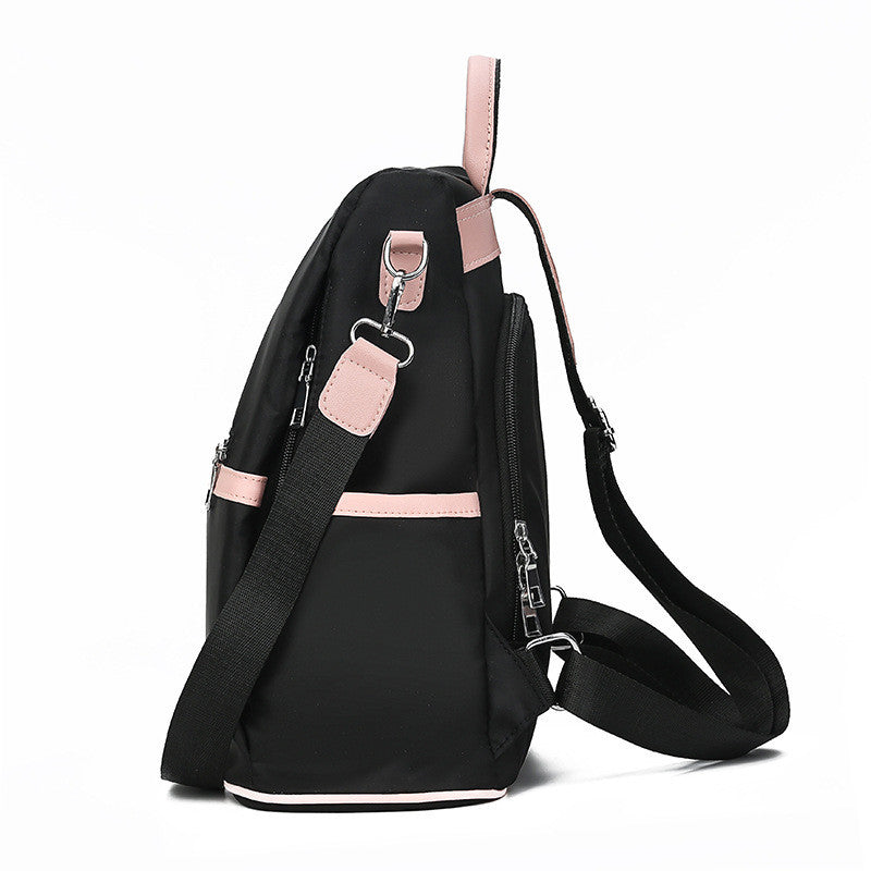 Oxford cloth waterproof ladies casual backpack