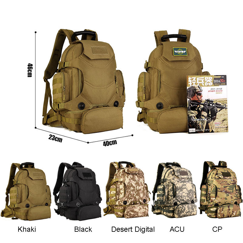 40 liter outdoor three-way combination backpack