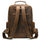 Leather Crazy Horse Backpack Business Large Capacity Travel Bag