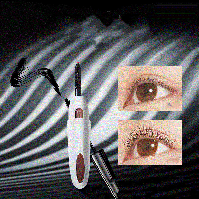 Electric rechargeable eyelash curler