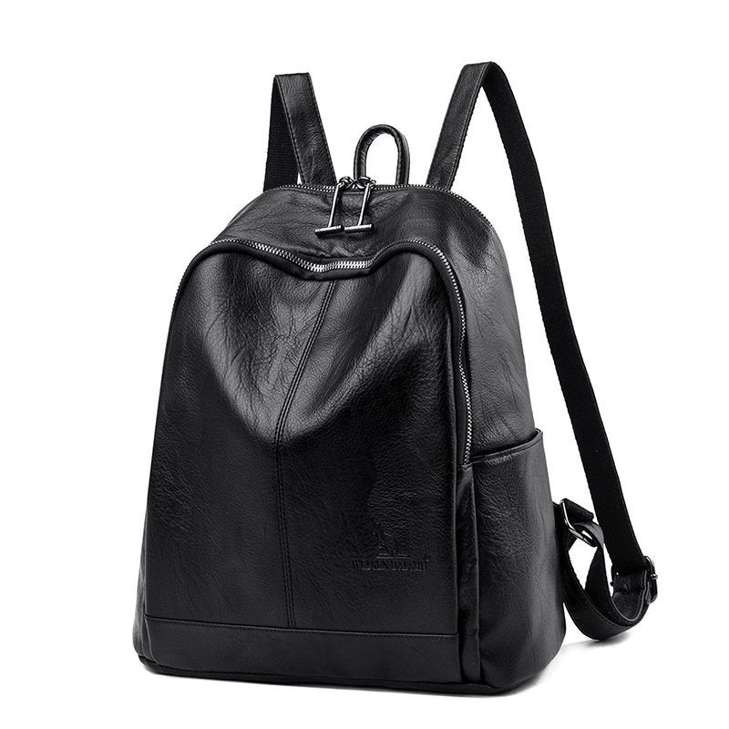 Fashion Simple Women's Sheepskin Pattern Backpack