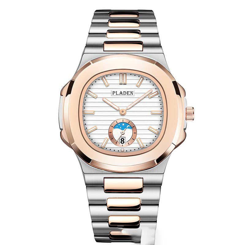 Stainless Steel Waterproof Luminous Men's Watch