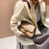 Fashion Letter Metal Buckle Trendy Female Bag Color Matching