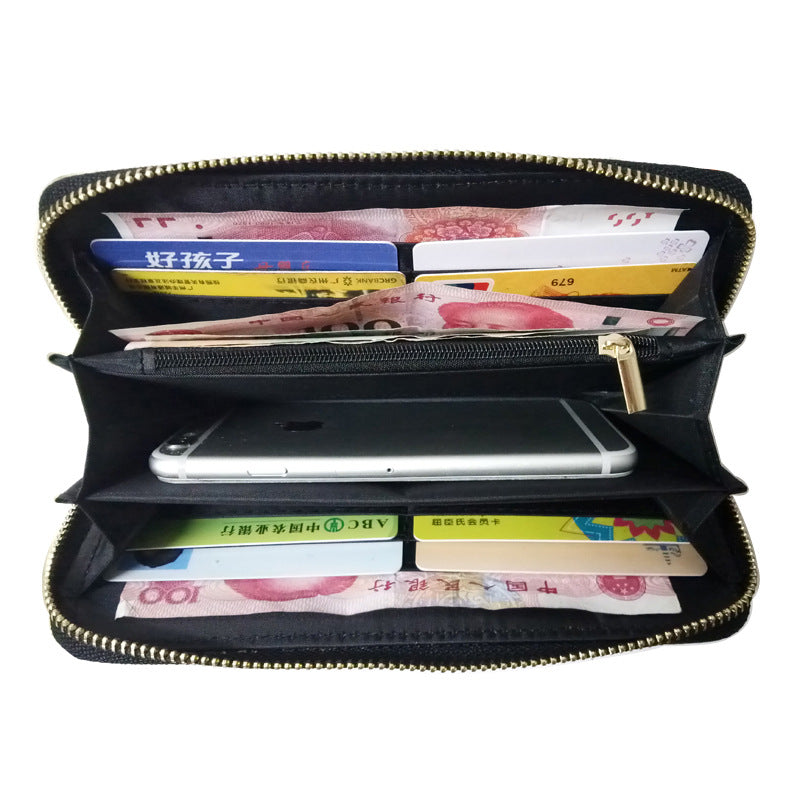 Women's Long Ethnic Style Personalized Clutch Bag