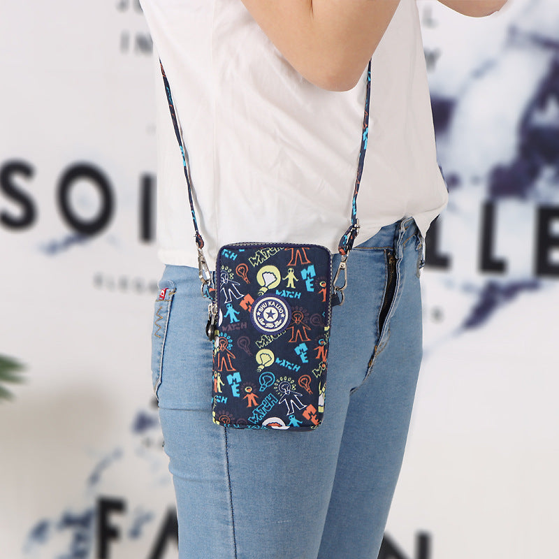 Single Shoulder Change Women's Mini Fashion Mobile Phone Bag