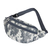 Camouflage Waist Oxford Cloth Waterproof And Wear-resistant Men's And Women's Chest Bag