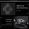 Men's Watch Waterproof Belt Quartz Watch Large Dial