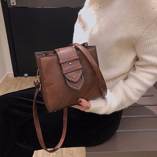Frosted diagonal cross bag
