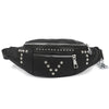 Women's fashion rivet messenger bag