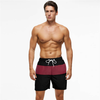 Men Fashion Color Blocking Patchwork Loose Beach Shorts