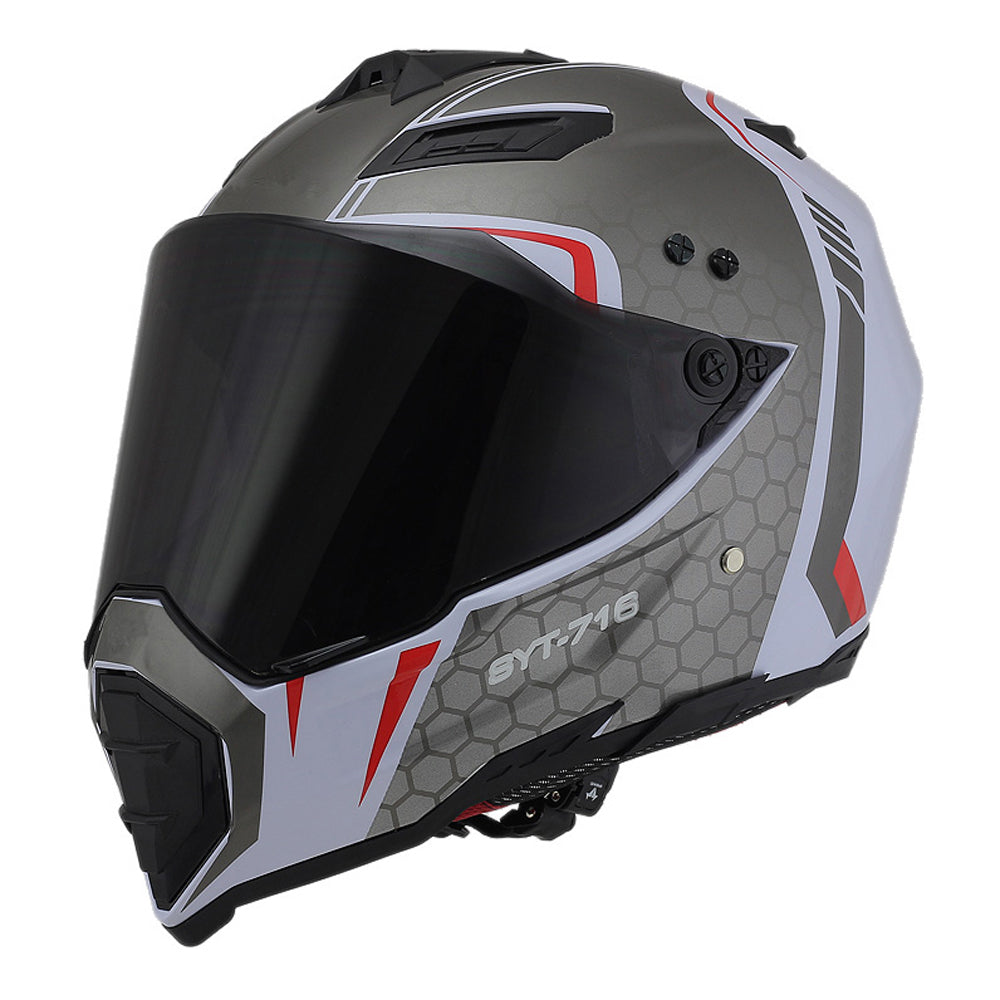 Handsome full-cover motorcycle off-road helmet